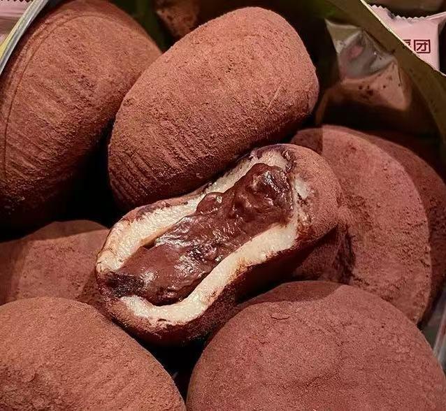 Product Introduction of Bánh Mochi Socola Lava Tan Chảy Nhân Chảy（Mua 10cái tặng 2cái，Mua 20cái tặng 4cái） 600g - Hương Vị Sữa Chocolate Thơm Ngon 6