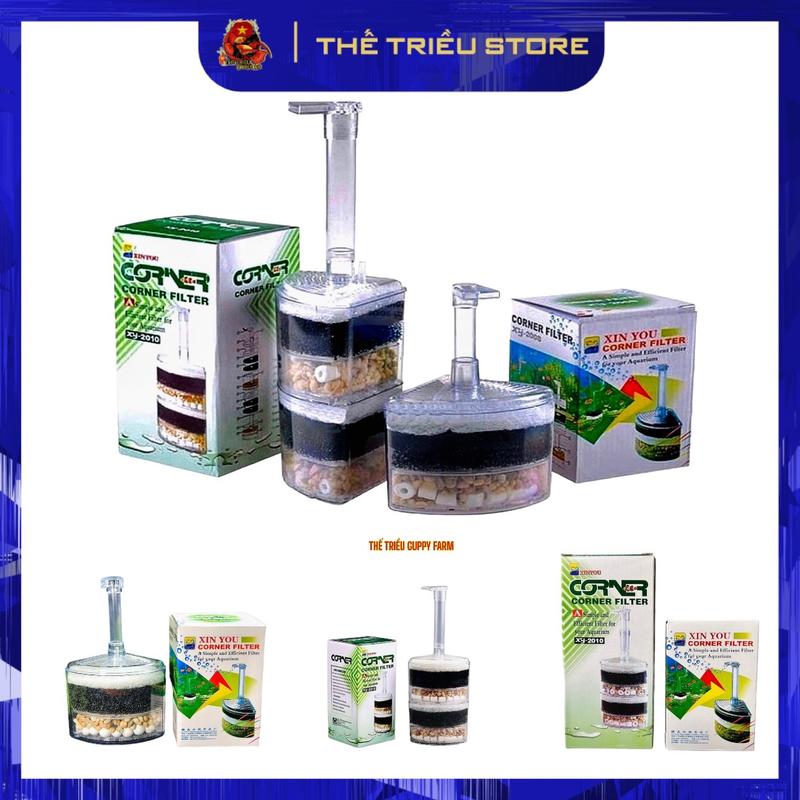 Lọc sủi bio vi sinh cho hồ cá tép hồ thuỷ sinh XY 2008 - XY 2010 . Lọc nước cho hồ cá Chưa bao gồm máy sủi oxy khách cần mua thêm để có thể lắp đặt và sử dụng