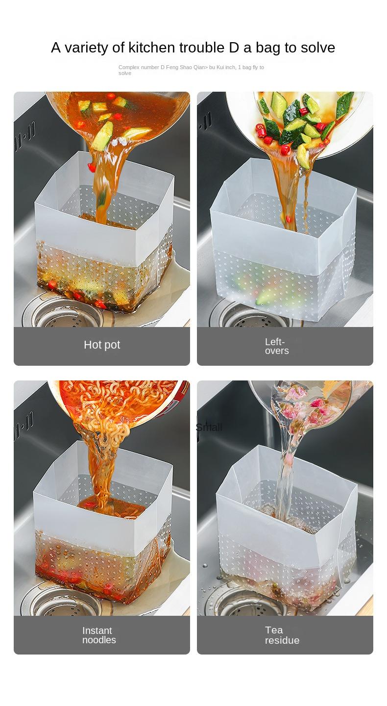 Product Introduction of Sink Filter Net Kitchen Stand Leachate Bag 4