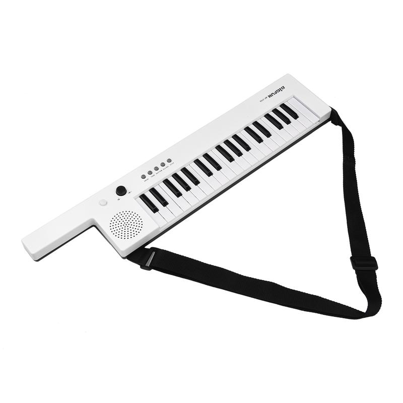 Đàn Piano Điện Tử, Đàn Ghi Ta, Có Bàn Phím Mini, Bàn Phím Điện Tử 37 Phím, Có Thể Sạc Lại, Thích Hợp Cho Trẻ Em 0