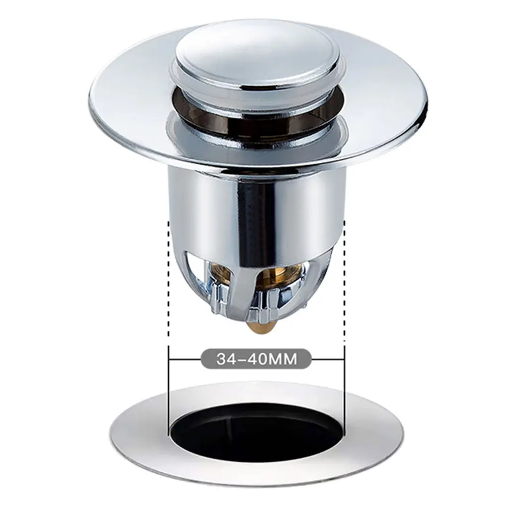 Pao - Bộ Lọc Bồn Rửa An Toàn, Cho Nhà Bếp, Lỗ Thoát Nước, Nút Chặn Bồn Tắm, Lắp Đặt Đơn Giản