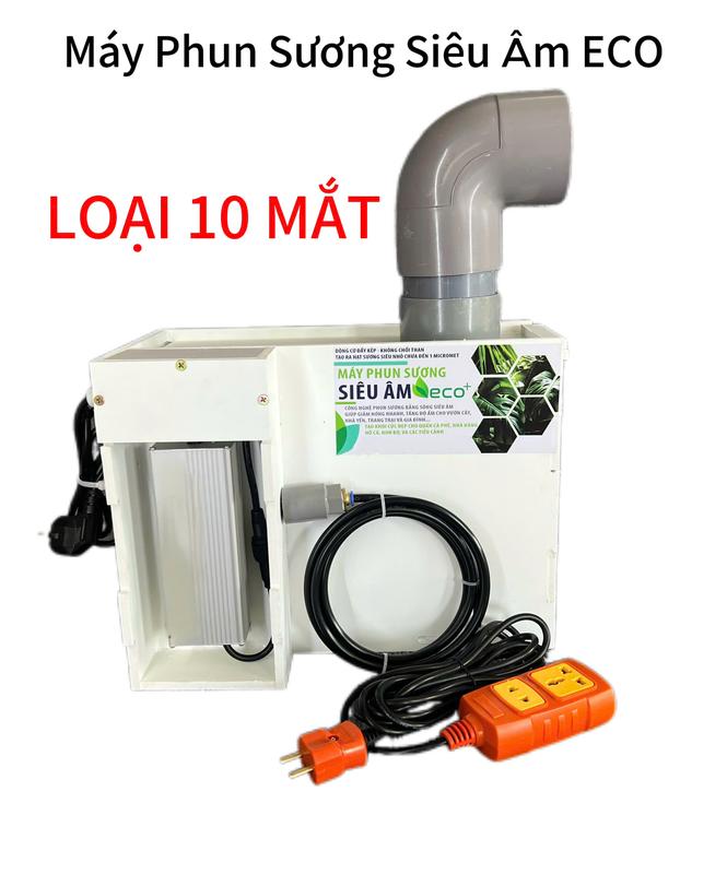 MÁY PHUN SƯƠNG SIÊU ÂM ECO - BẢN CAO CẤP 10 MẮT Tạo Độ Ẩm