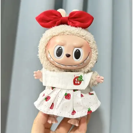 In stock New Baju LABUBU Set Cute Skirt 5