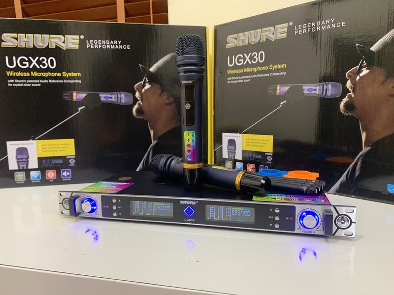 MICRO KHÔNG DÂY S H U R E UGX30 - NEW 2022 UHF (không dây) 0
