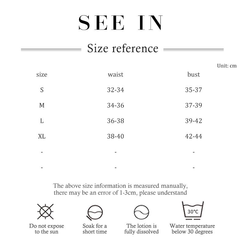 Product Introduction of Swimsuit for Women Swimwear Bikini 3 in 1 Beach Outfit Sexy See Through SEEIN 0