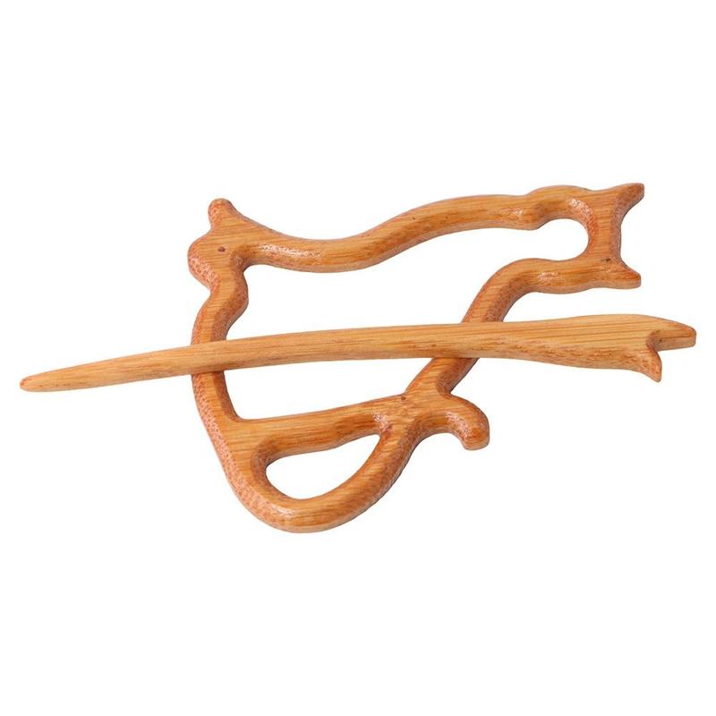 Product Introduction of Cute Lovely Trendy Bird Animal Bear Rabbit Heart Clothing Accessory Women Brooch Wooden Brooch Fashion Jewelry 11