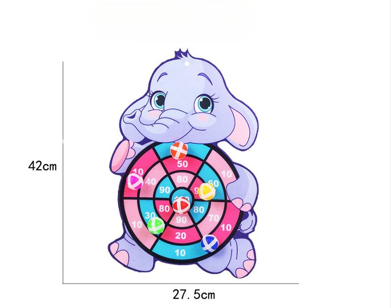 Product Introduction of Bảng phi tiêu bóng dính, dành cho trẻ em, Mục tiêu ném bóng, Trò Chơi Tương Tác Giữa Bố Mẹ-Bé Đồ Chơi Bóng Ném Trong Nhà và Ngoài Trời 7