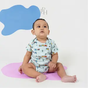 Little Palmerhaus - Little Wear Short Bodysuit (Jumper Bayi)