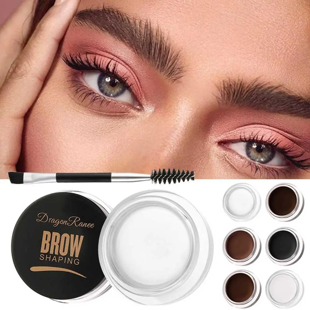 Natural Wild Eyebrow Cream Long Lasting Non-Smudge Eyebrow Cream Waterproof Eyebrow Styling Gel