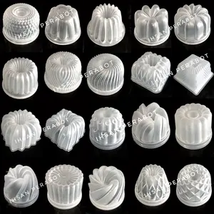 1pcs Cetakan Puding mini Bavaya / Twist / Bubble / Classic / Varda / Lextra / Lava / Marble / Rotary