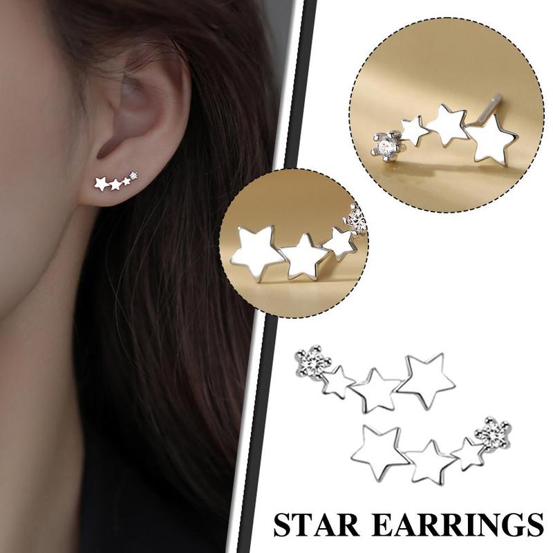 Product Introduction of Bông Tai Ngôi Sao Cho Nữ, Với Khí Chất Tối Giản, Kết Nối, Tự Do Cởi Ra Khi Ngủ 20
