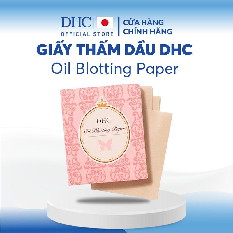 Giấy thấm dầu thương hiệu DHC Oil Blotting Paper - DHC Nhật Bản