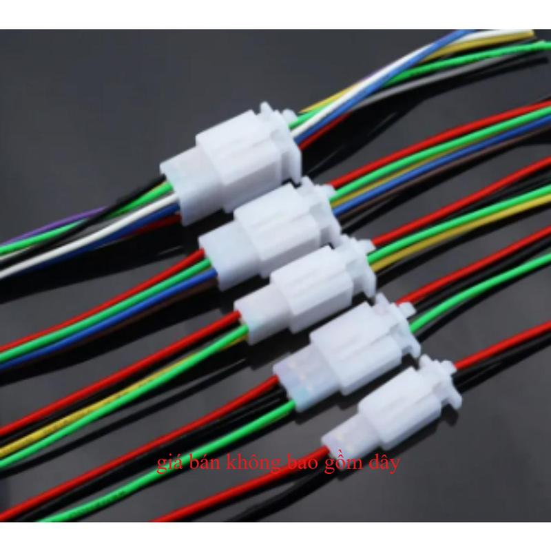 Combo 10 Jack kết nối dây điện 2P loại 2.8mm dành cho ô tô xe máy cao cấp 6
