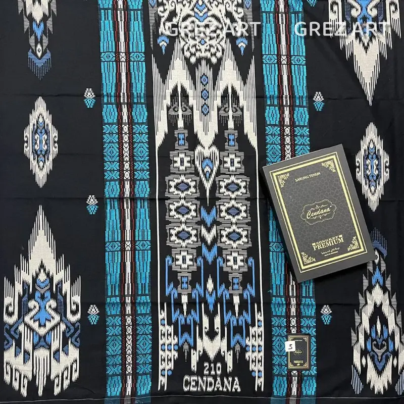Sarung Cendana Premium Songket Spesial SGE SGT SGA Motif Sutra - Bisa Seragam 1