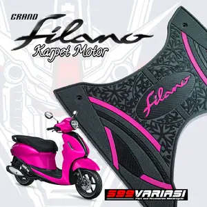 Karpet Motor Yamaha FILANO LUX NEO Karet Tebal Perlindungan Anti Licin