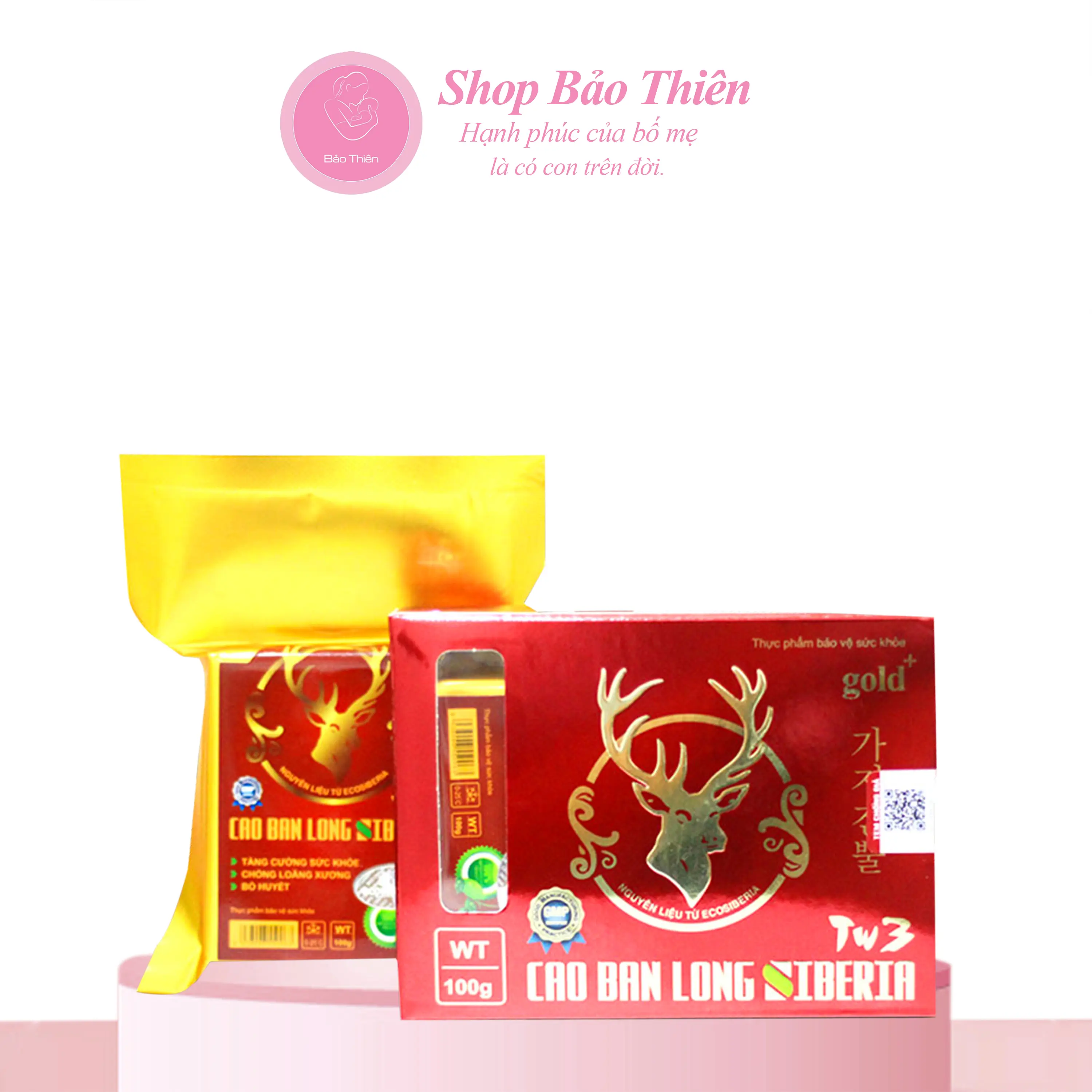 Cao ban long Siberia – hộp 100g- Thực phẩm bổ sung sưc khỏe