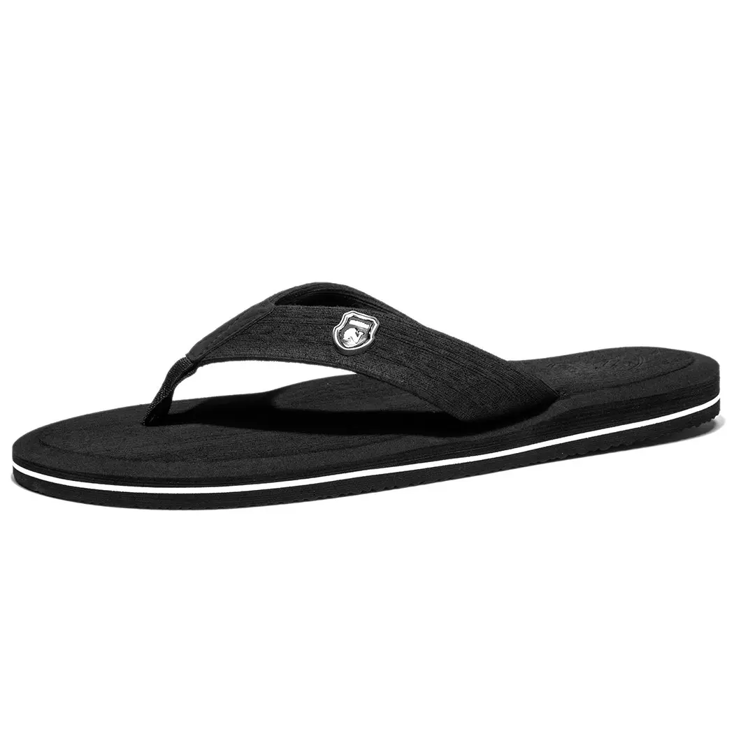 High Quality Men Flip Flops Classical Beach Slippers Anti Skid Comfortable Lightweight Home Slides Large Size 40-48