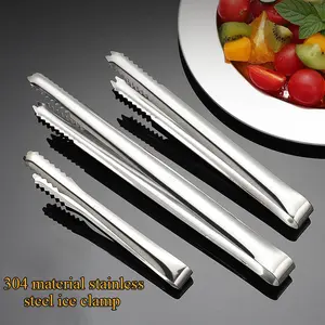【COD】Penjepit Multifungsi Jepitan Makanan Stainless Steel / Capitan Es Batu Kue Roti Anti Karat