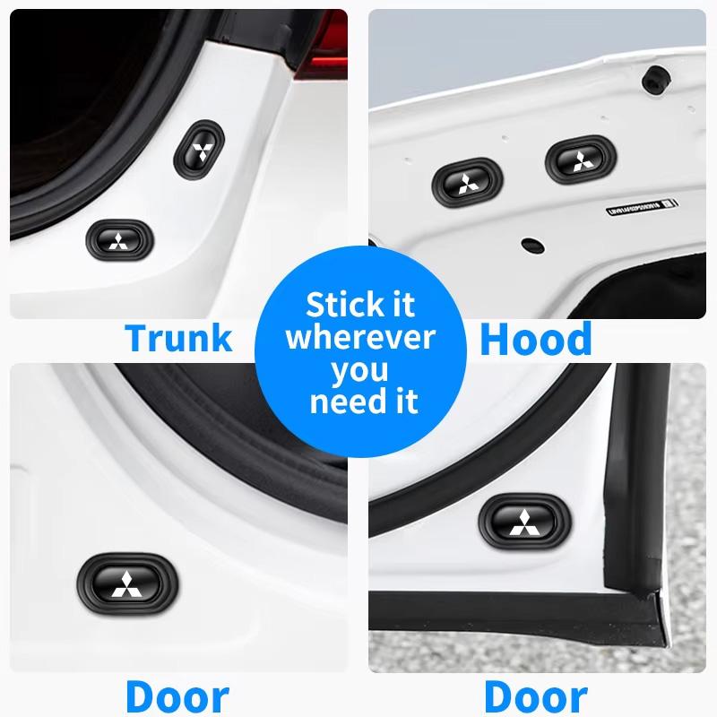 Product Introduction of Car door shock-absorbing buffer pads suitable for Mitsubishi Santamo Sapporo Shogun Sigma Space Gear door closing silent sticker anti-collision pad strip self-adhesive 20