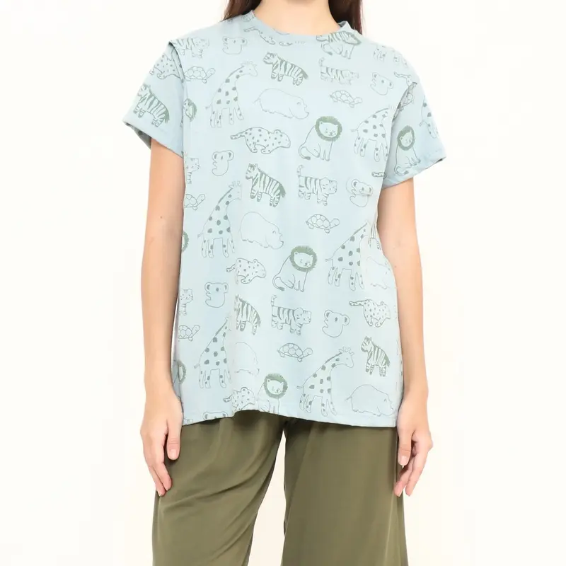 One set menyusui mamalala nursingwear. Mama zoo 4