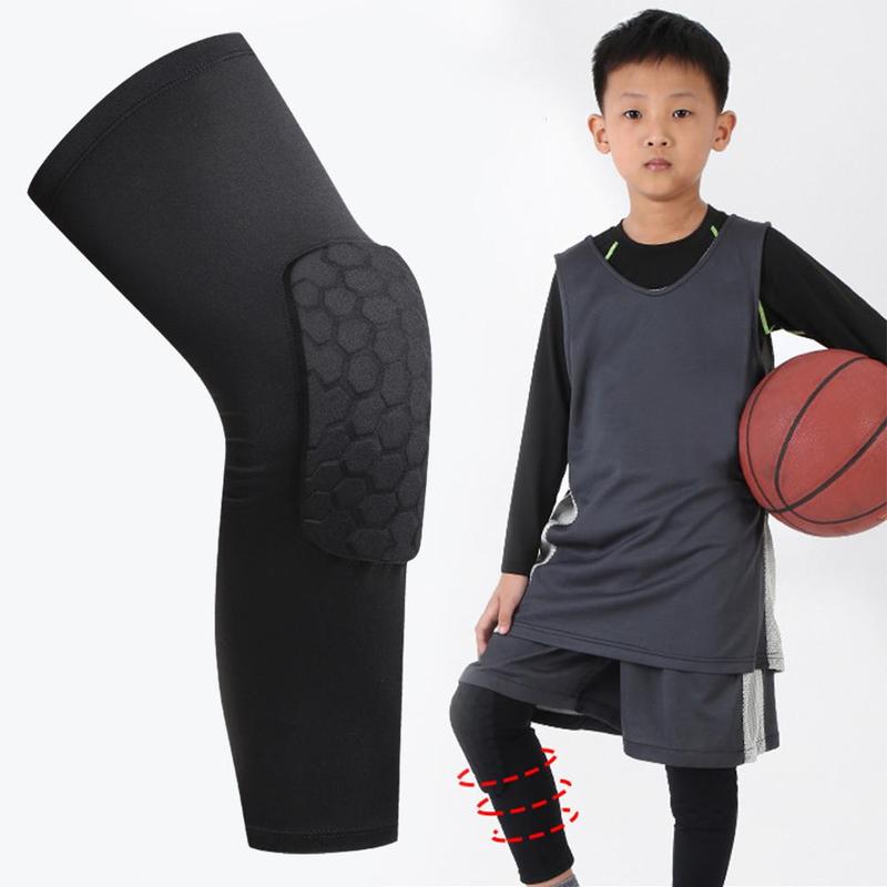 Product Introduction of 1PC Sports Knee Pads Compression Brace Volleyball Basketball Knee Pad For Gym Training Knee Support Protector Soccer Shin Guards 19