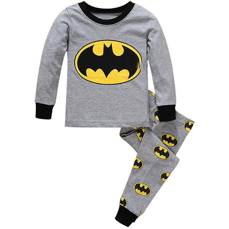 Product Introduction of Quần Áo Trẻ Em, Người Nhện Hoạt Hình Marvel, Bộ Đồ Dài Tay Áo, Đồ Ngủ Batman, Đội Mỹ, Đồ Lót Dài, Người Sắt 9