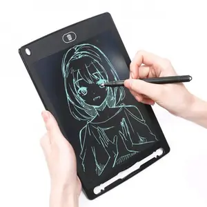 12 Inch  Layar besarL CD Drawing Writing Tablet Papan Tulis Hapus Board Digital Pad Edukasi Papan gambar anak, layar pelindung mata berkualitas tinggi, papan tulis kecil, papan tulis tangan, papan tulis rumah untuk siswa.