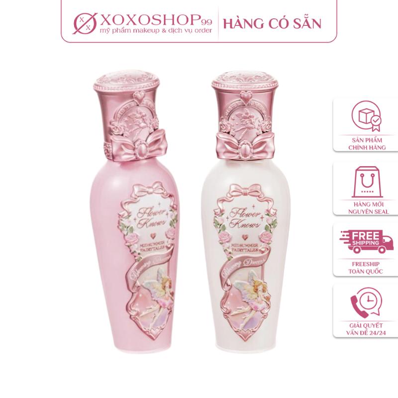 Son nước bóng Fairy Tales Flower Knows - mỏng nhẹ trên môi
