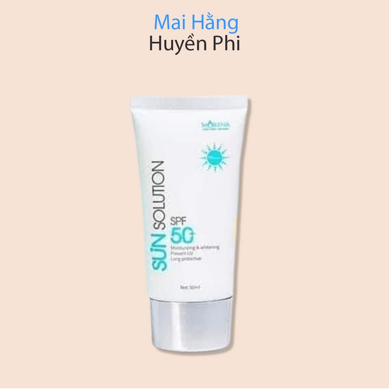 Kem chống nắng Huyền Phi Morena SPF 50+ PA+ dưỡng ẩm kiềm dầu không bết dính bật tông nhẹ Skincare Sunscreen Làm Đẹp Da