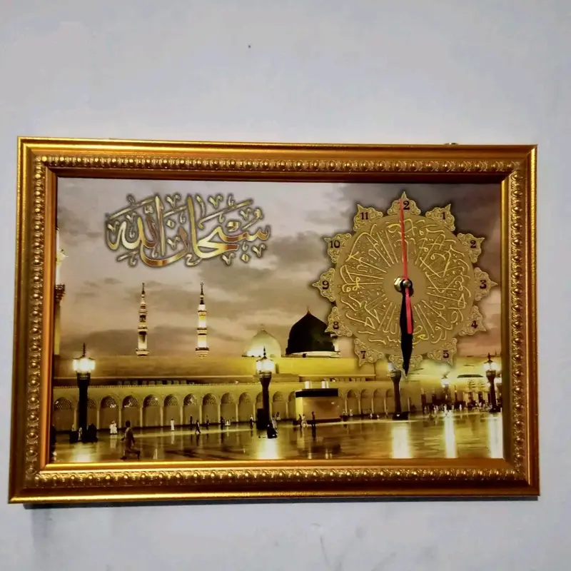 jam dinding kaligrafi Modern 1