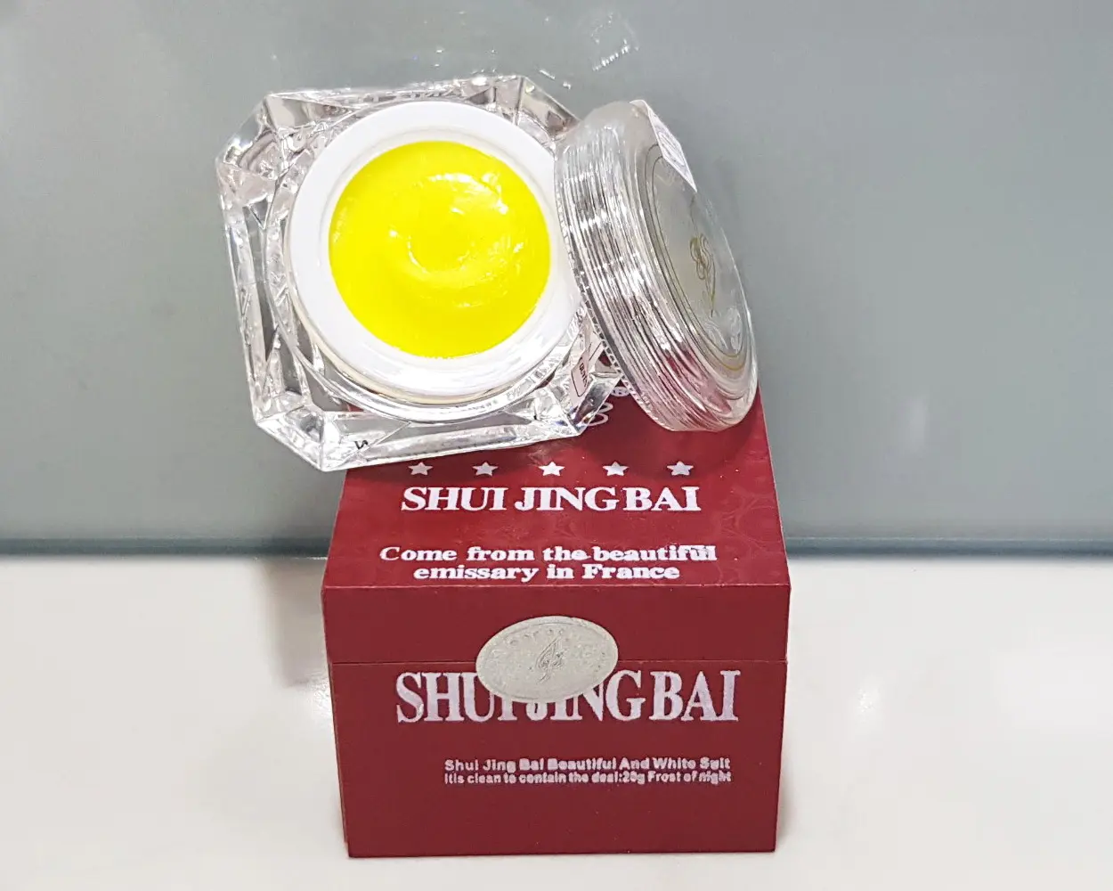 Kem Kem nám, dưỡng da ban Đêm Bạch Thuỷ Tinh Shui JingBai