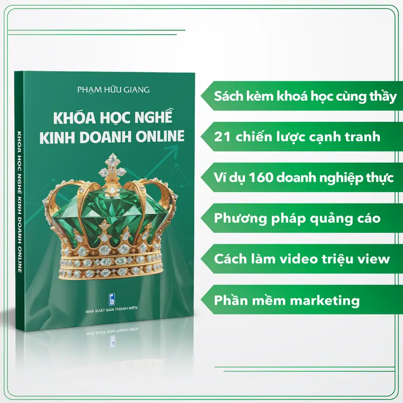 Sách Khoá Học Nghề Kinh Doanh Tác Giả Phạm Hữu Giang 0