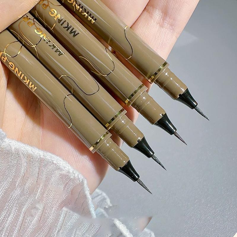 Product Introduction of Cotton-tipped Liquid Eyeliner Pen It Dries Quickly Is Waterproof Long-lasting Smooth Smudge-proof and Is An Eye Makeup Tool 11