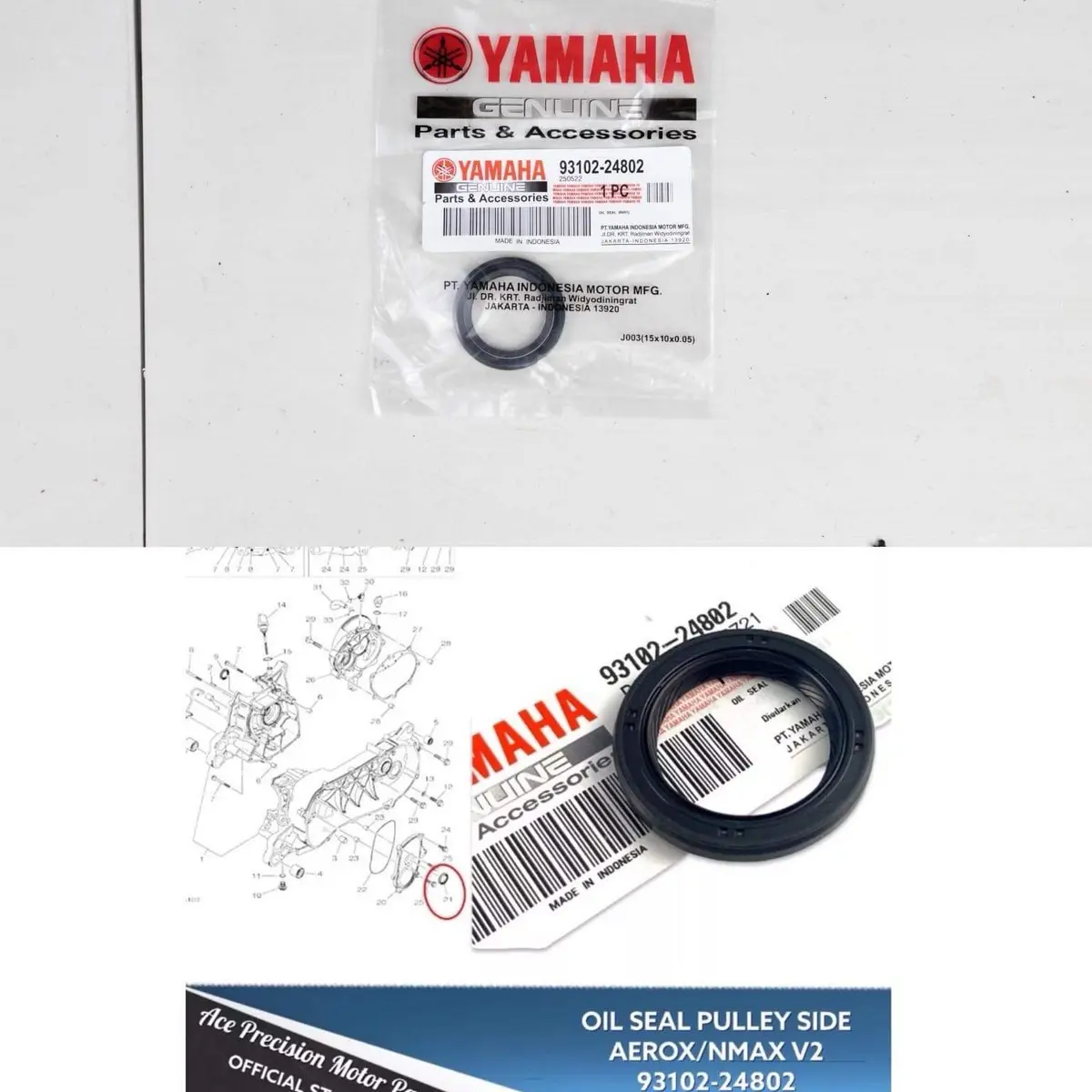 Yamaha Genuine Oil Seal - Wholesale price