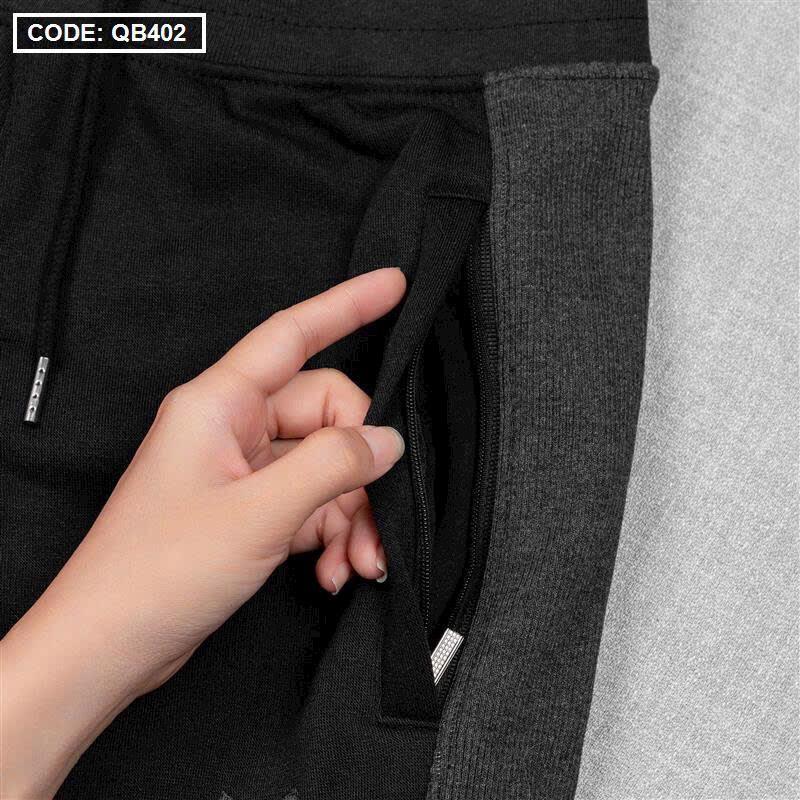 Quần thun dài nam vải nỉ ngoại cao cấp Menswear Pants Đen 6