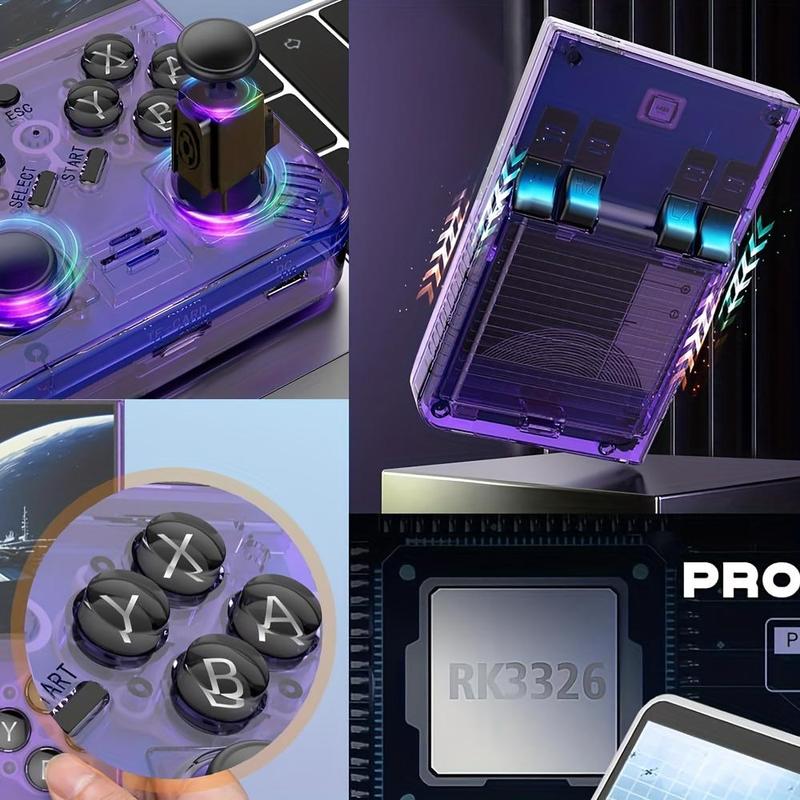 Product Introduction of Portable Handheld Game Console, Retro Handheld Gaming Console, USB Rechargeable Portable Gaming Device, Perfect Holiday Gift 7