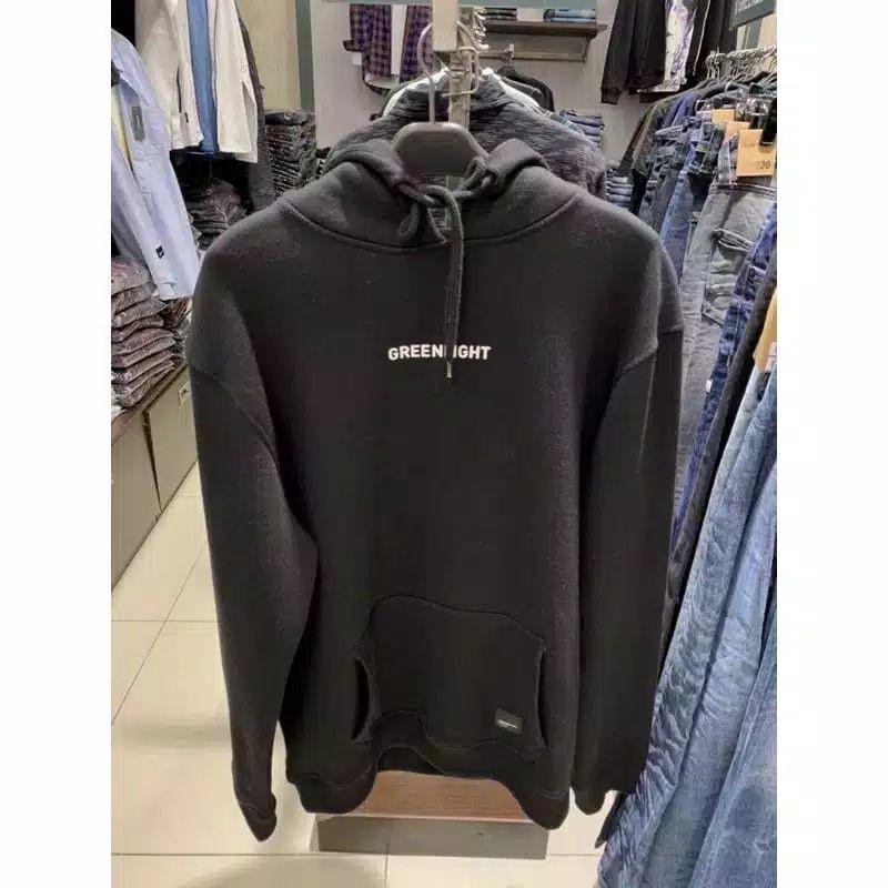 FERAARDIANTIK HOODIE GREENLIGHT 100% cotton TEBAL TERNYAMAN BERTEKNOLOGIK TINGGI TIDAK BERBULU 6
