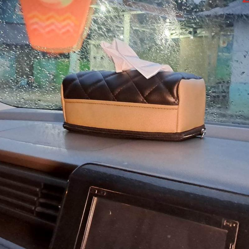(COD) TEMPAT TISSU MOBIL BAHAN KULIT SYNTETIS Car 4
