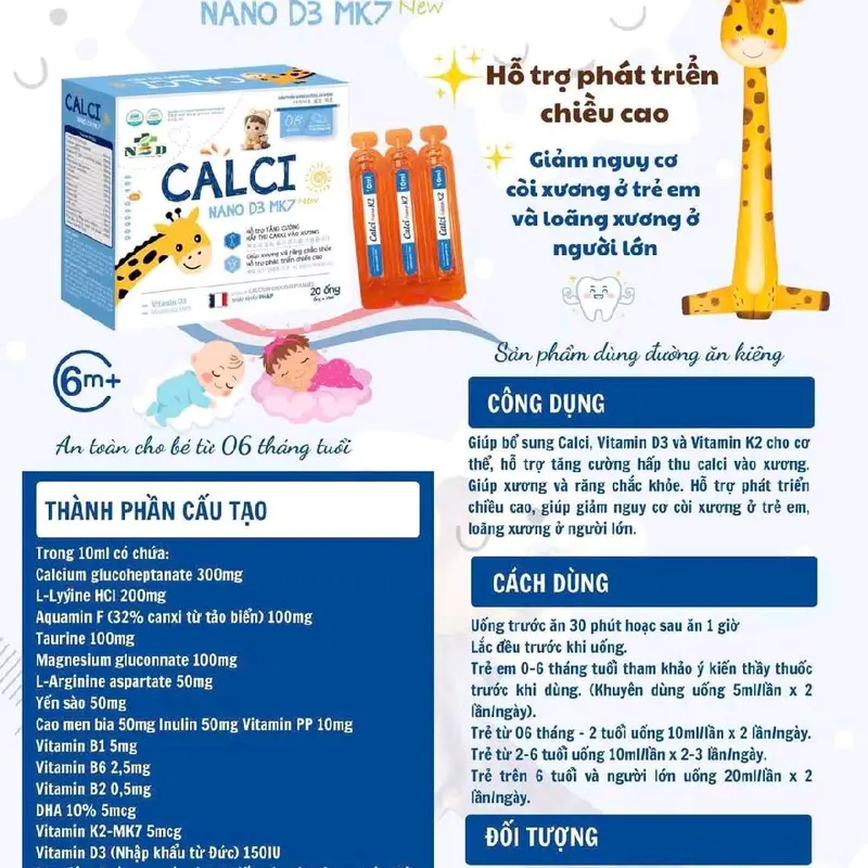 Canxi nano D3 MK7 để bổ sung cho cơ thể mỗi ngày  Trong cơ thể người, 99% Canxi tập trung ở xương và răng, một phần rất nhỏ còn lại được lưu chuyển trong máu. Canxi không chỉ là thành phần chính  cấu  tạo nên xương và răng chắc khoẻ 0