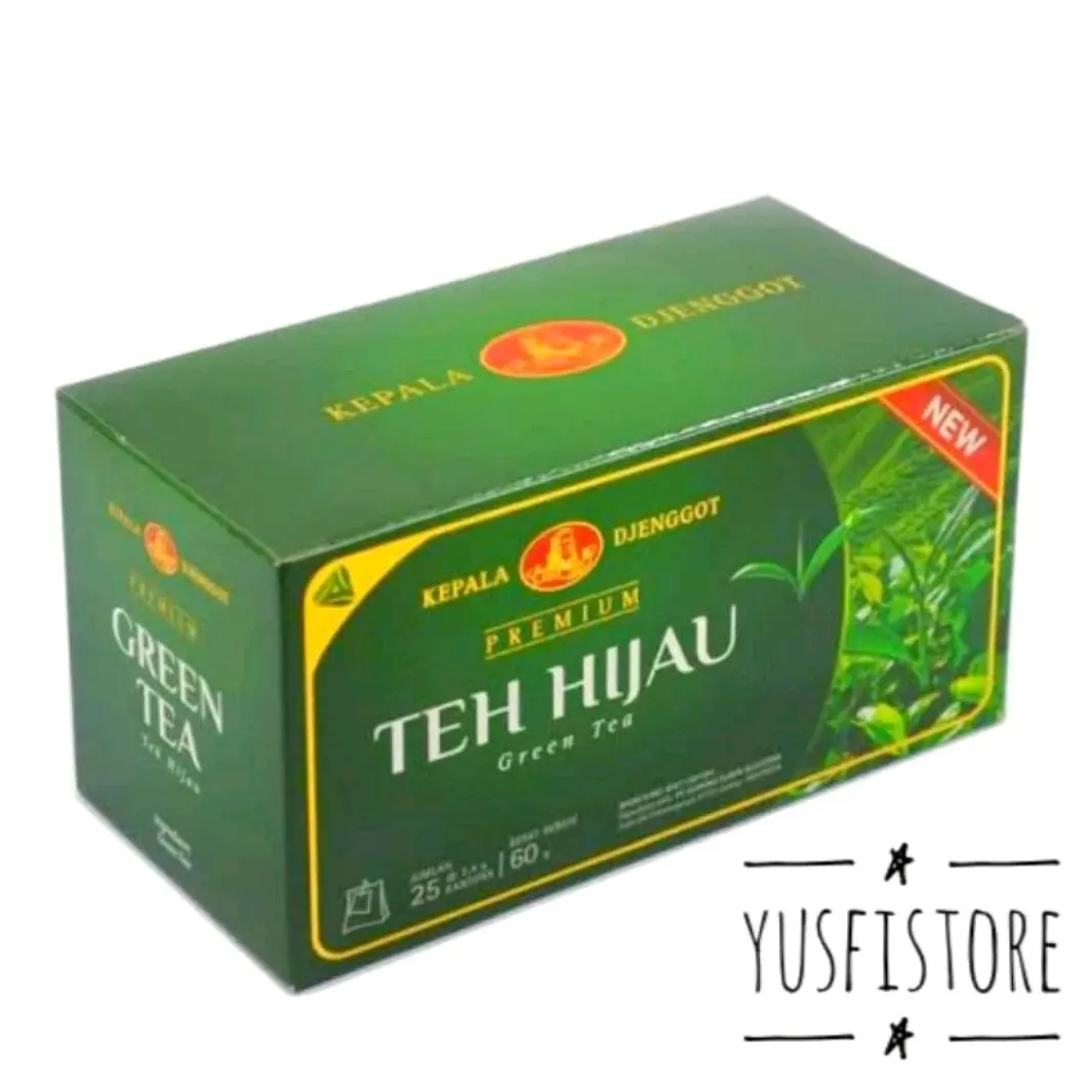 Teh Hijau Kepala Djenggot Premium Green Tea Teh Celup Kepala Djenggot Teh Hijau