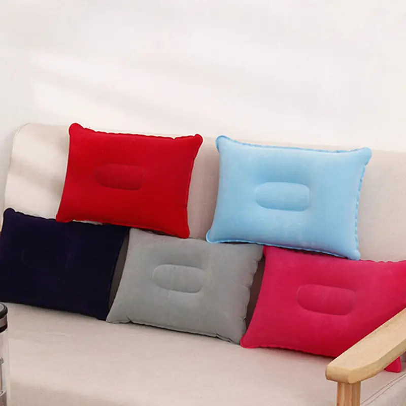 Gối bơm hơi, Du lịch, Chất liệu Flocking và PVC, Phụ kiện giường bơm hơi ô tô, Sử dụng ngoài trời