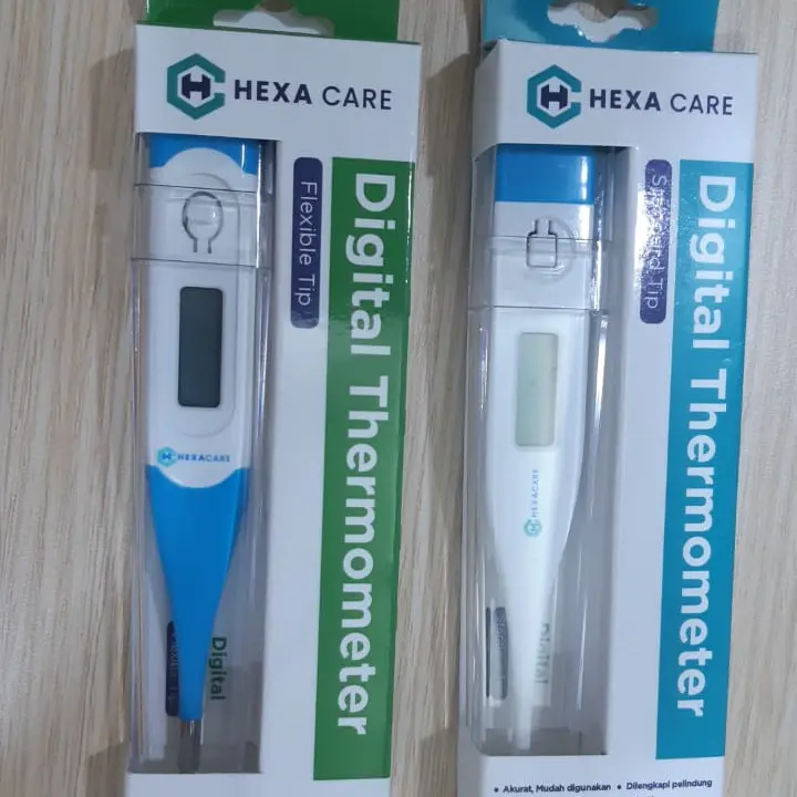 TERMOMETER DIGITAL HEXACARE THERMOMETER STANDARD / FLEXI TIP