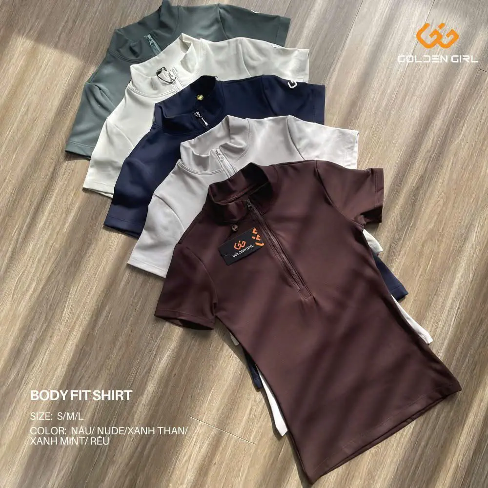 ÁO CỘC TAY BODY FIT CG by GOLDEN GIRL