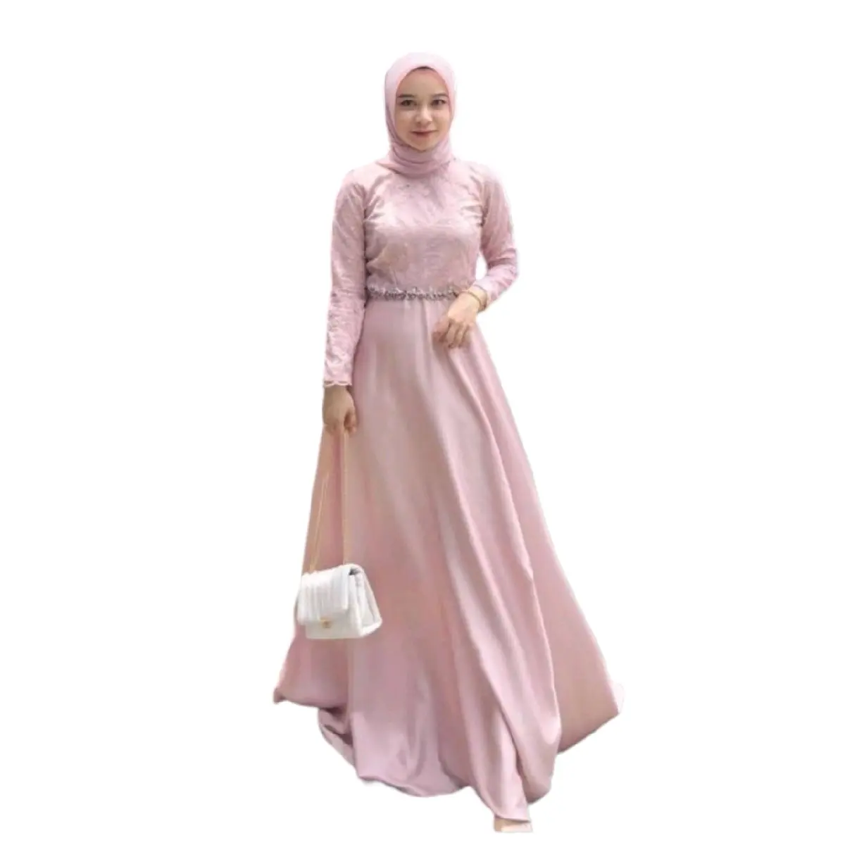 Anggun dress premium satin kondangan lebaran dress wisuda terlaris