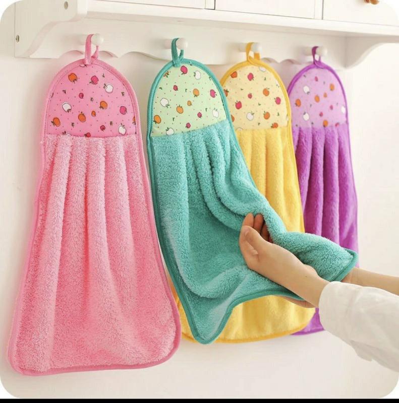 Khăn Lau Tay Mềm Mại Siêu Thấm Nhà bếp Siêu Tiện Lợi. Khăn Tắm Nhà Tắm 4