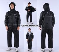 Gambar Setelan Jas Hujan Motor Dewasa hivaba Pria Wanita Waterproof - Hitam, XL dari Hi Vaba.id Kota Administrasi Jakarta Utara 1 Tokopedia