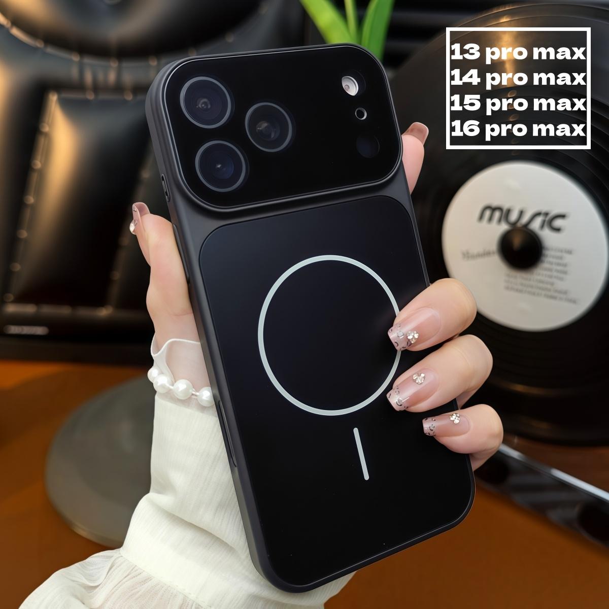 Casing HP Kaca Full Coverage Lensa Jendela Besar Segera Jadi Seri 17 untuk iPhone 13 14 15 16 17 pro max