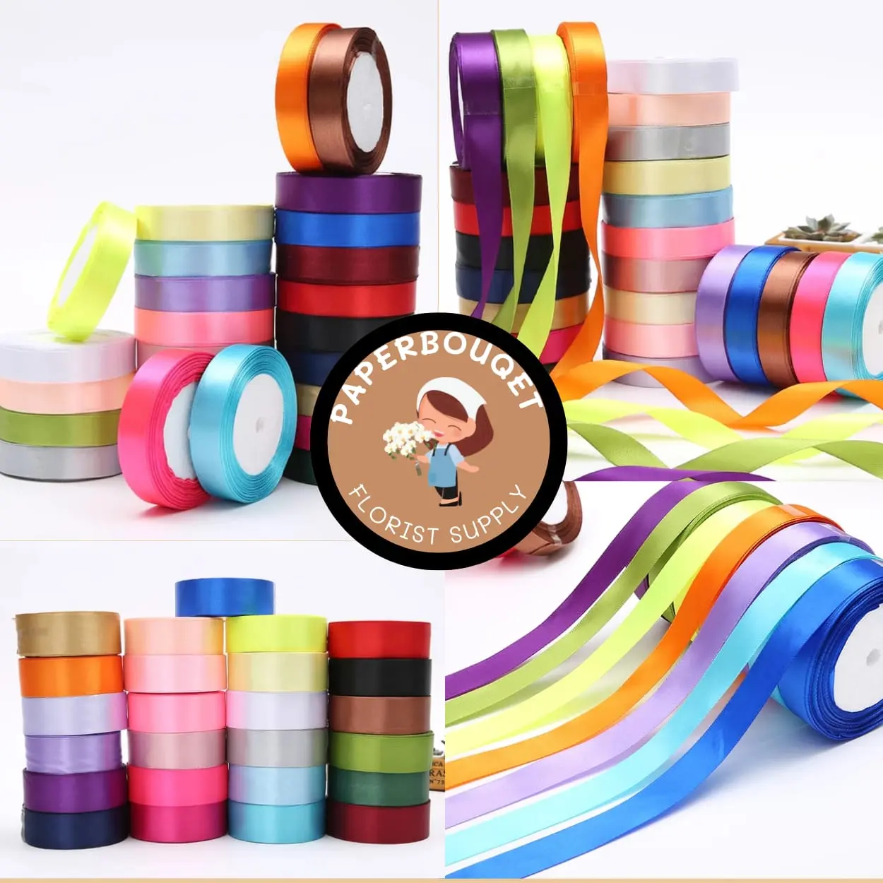 Pita Satin 3/4 1 roll uk 2 cm 20-25 yard