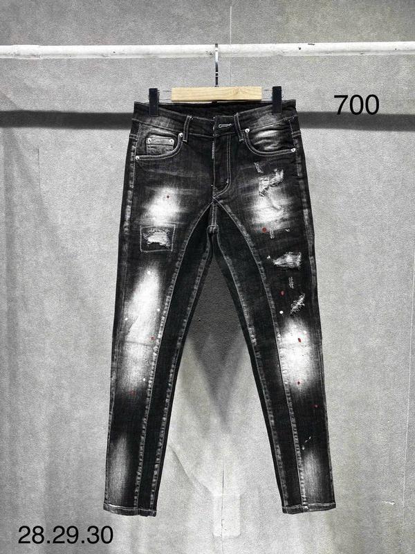 Quần dài jean nam wash 2 đáy phối rách xước ,vẩy sơn phong cách trẻ trung co giãn mẫu mới