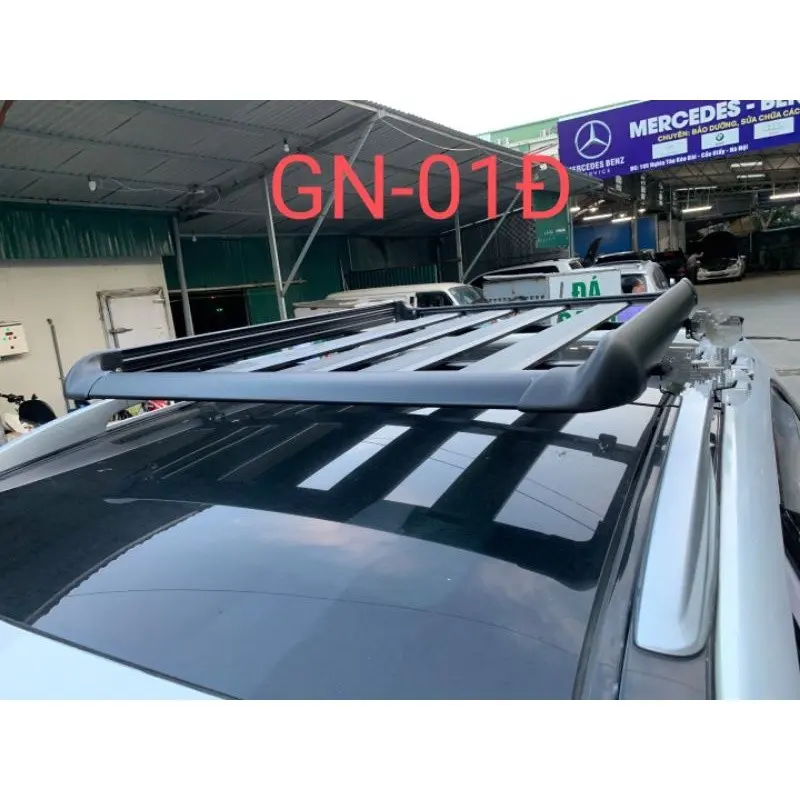 Baga giá nóc chở đồ ô tô  HÀNG LOẠI 1  Baga Lắp xe có giá nóc dọc cao chất liệu hợp kim nhôm nhẹ bền